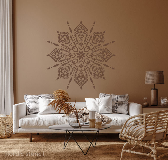 šabloon, sabloon, shabloon, stencil, stencilit, nordic stencil, mandala